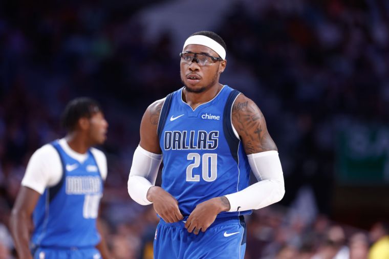 Richaun Holmes #20 of Dallas Mavericks