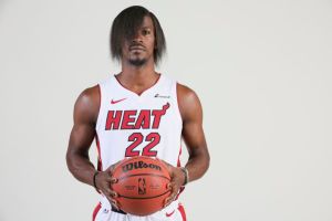 Jimmy Butler #22 of the Miami Heat