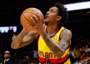 Lou Williams #6 of the Atlanta Hawks
