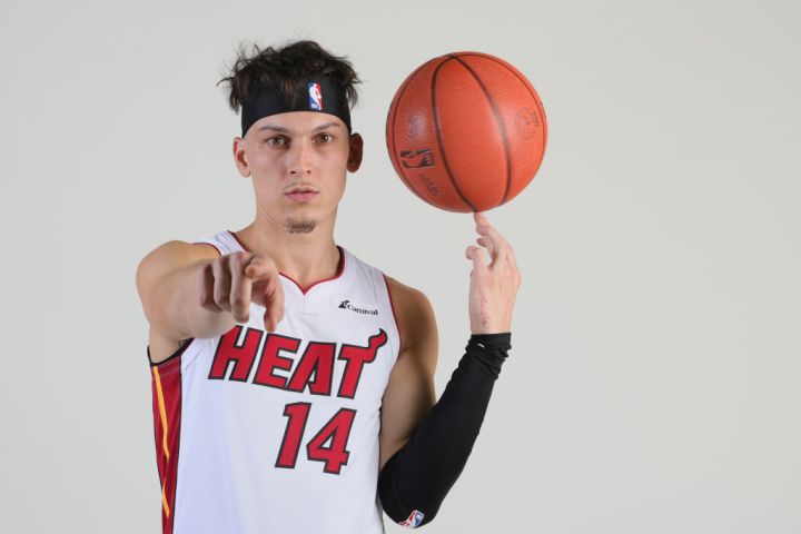Tyler Herro #14 of the Miami Heat