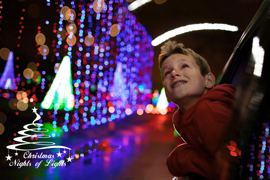 Christmas-Nights-of-Lights at the Indiana State Fairgrounds