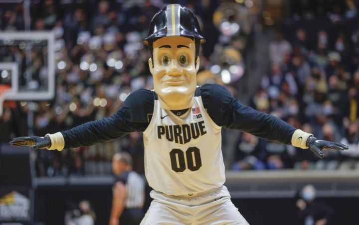 Purdue Boilermakers mascot Purdue Pete