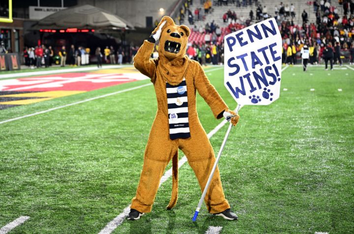 The Penn State Nittany Lions mascot