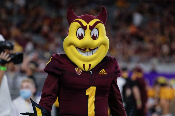 Arizona State Sun Devils mascot Sparky