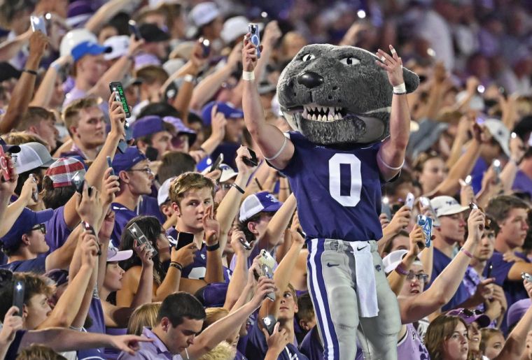 Kansas State Wildcats mascot Willie Wildcat