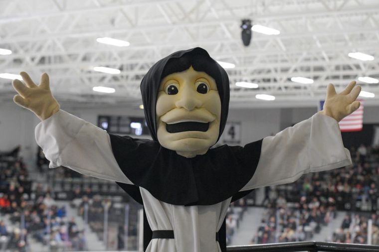 Providence Friars mascot Friar Dom