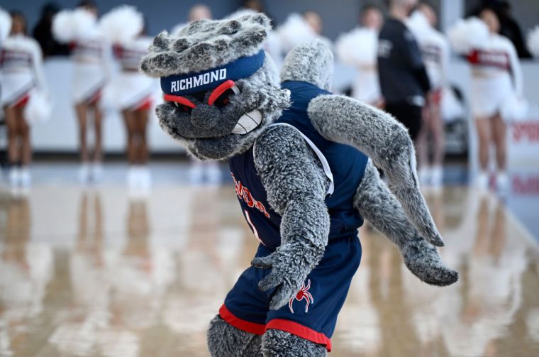 The Richmond Spiders mascot