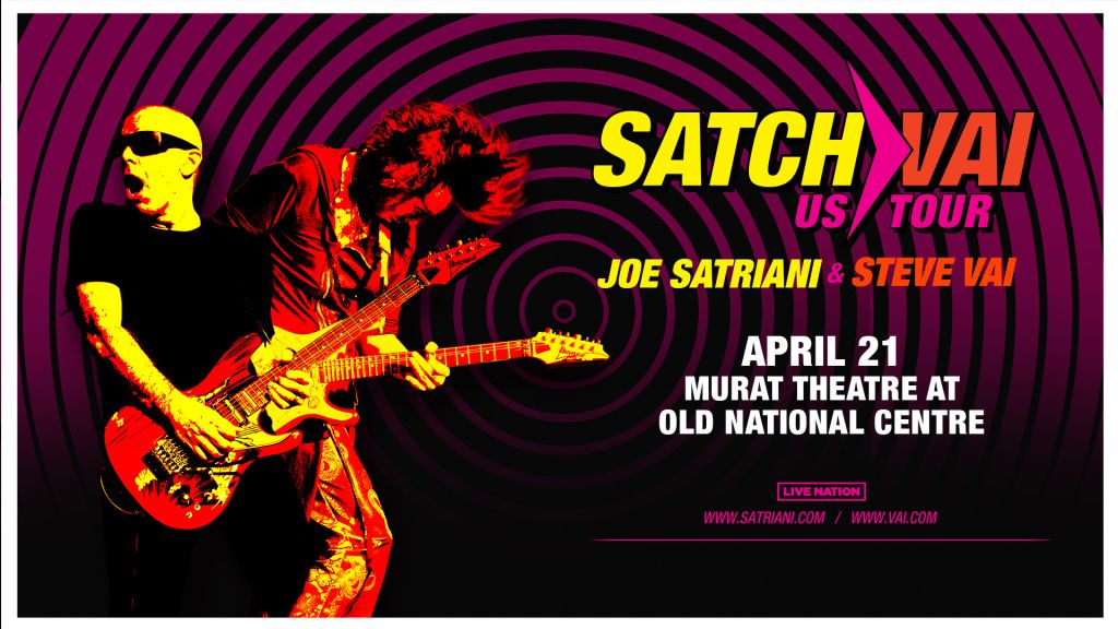 Joe Satriani And Steve Vai Coming To Old National Centre