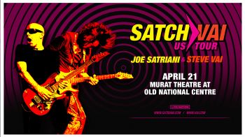 Joe Satriani And Steve Vai Coming To Old National Centre