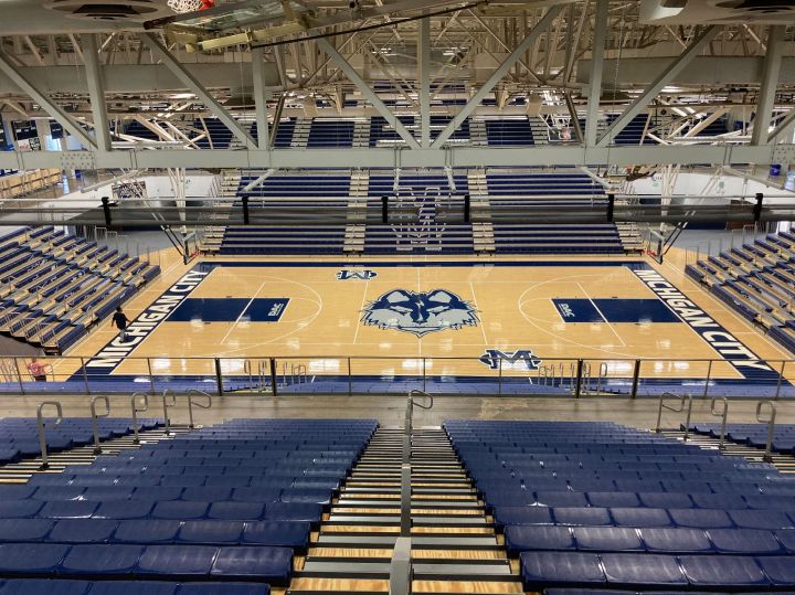 "The Wolves' Den" Gym | Capacity - 7,304