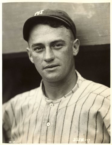 Portrait of Urban Shocker of the New York Yankees