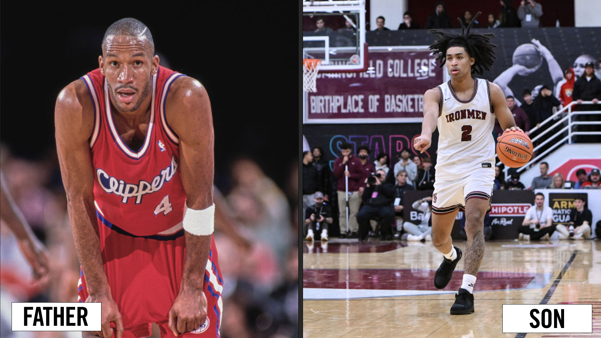 Father: Ron Harper | Son: Dylan Harper