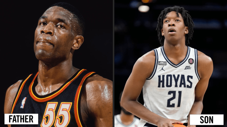 Father: Dikembe Mutombo | Son: Ryan Mutombo