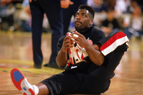 Mark Bryant stretches his legs