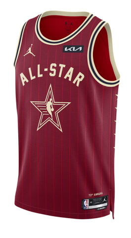 NBA All Star Uniforms that show off a hoosier style of basketball
