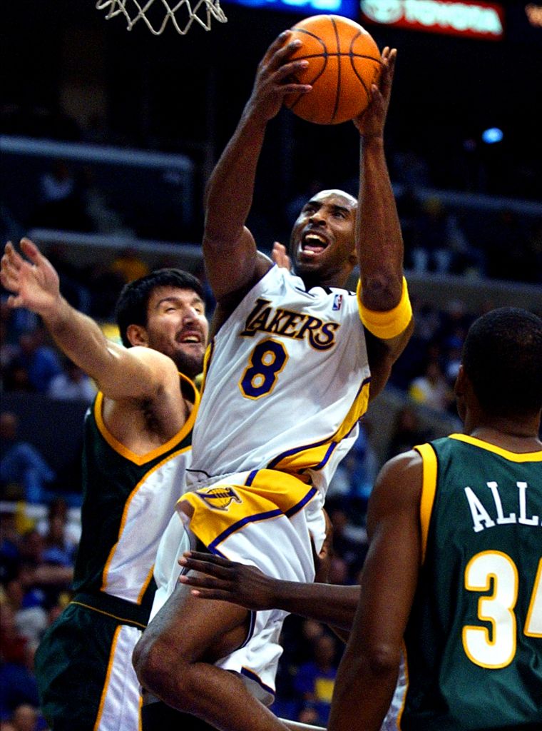 45 points (12 three-pointers) vs. SuperSonics, Jan. 7, 2003