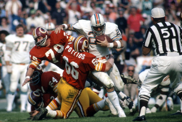Super Bowl VII: Miami Dolphins 14, Washington Redskins 7