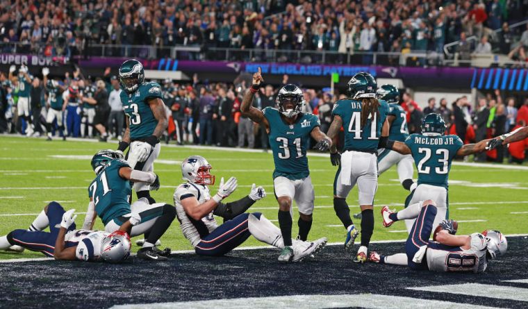 Super Bowl LII: Philadelphia Eagles 41, New England Patriots 33