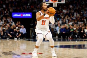 Jalen Brunson #11 of the New York Knicks