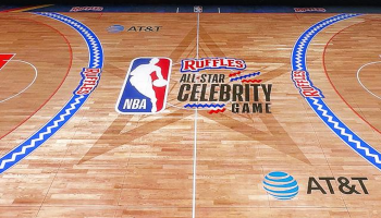 Clebrity All Atar Basketball court for the celebrity Event