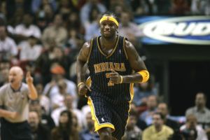 Indiana Pacers Jermaine O'Neal...