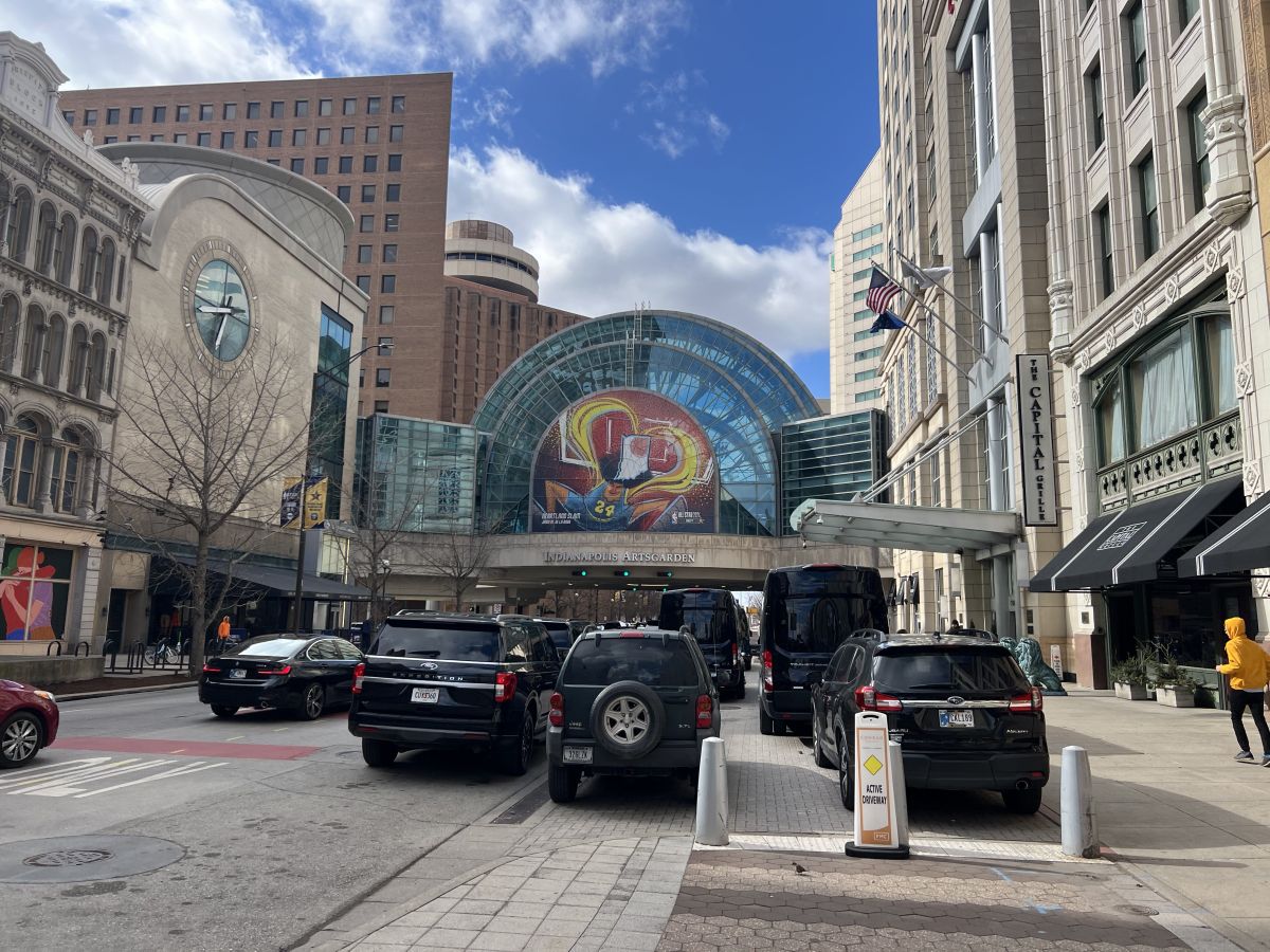 NBA All Star 2024 Signage Up All Around Indianapolis