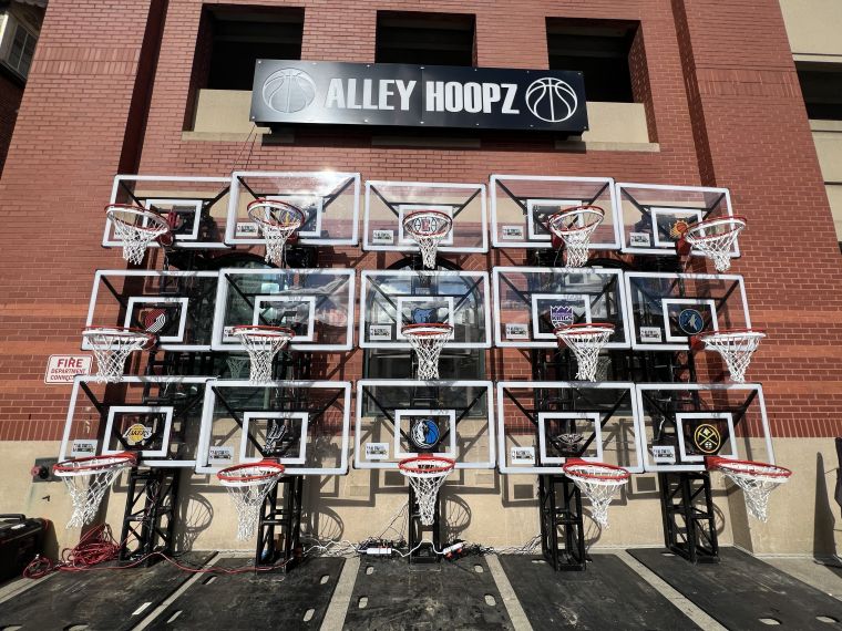 NBA All-Star 2024 Signage: Georgia Street