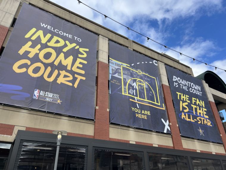 NBA All-Star 2024 Signage