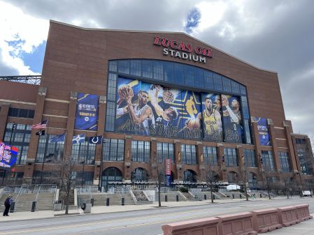 NBA All Star 2024 Signage Up All Around Indianapolis