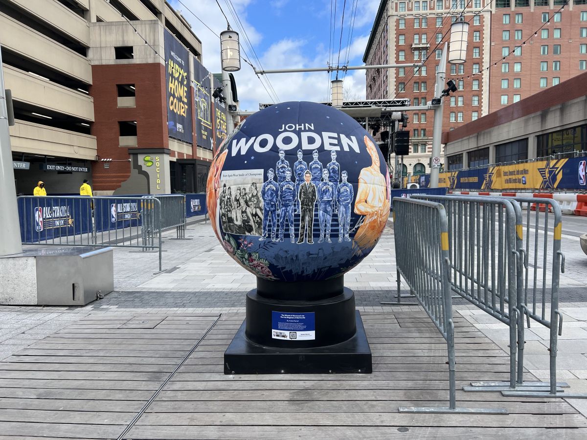 NBA All Star 2024 Signage Up All Around Indianapolis