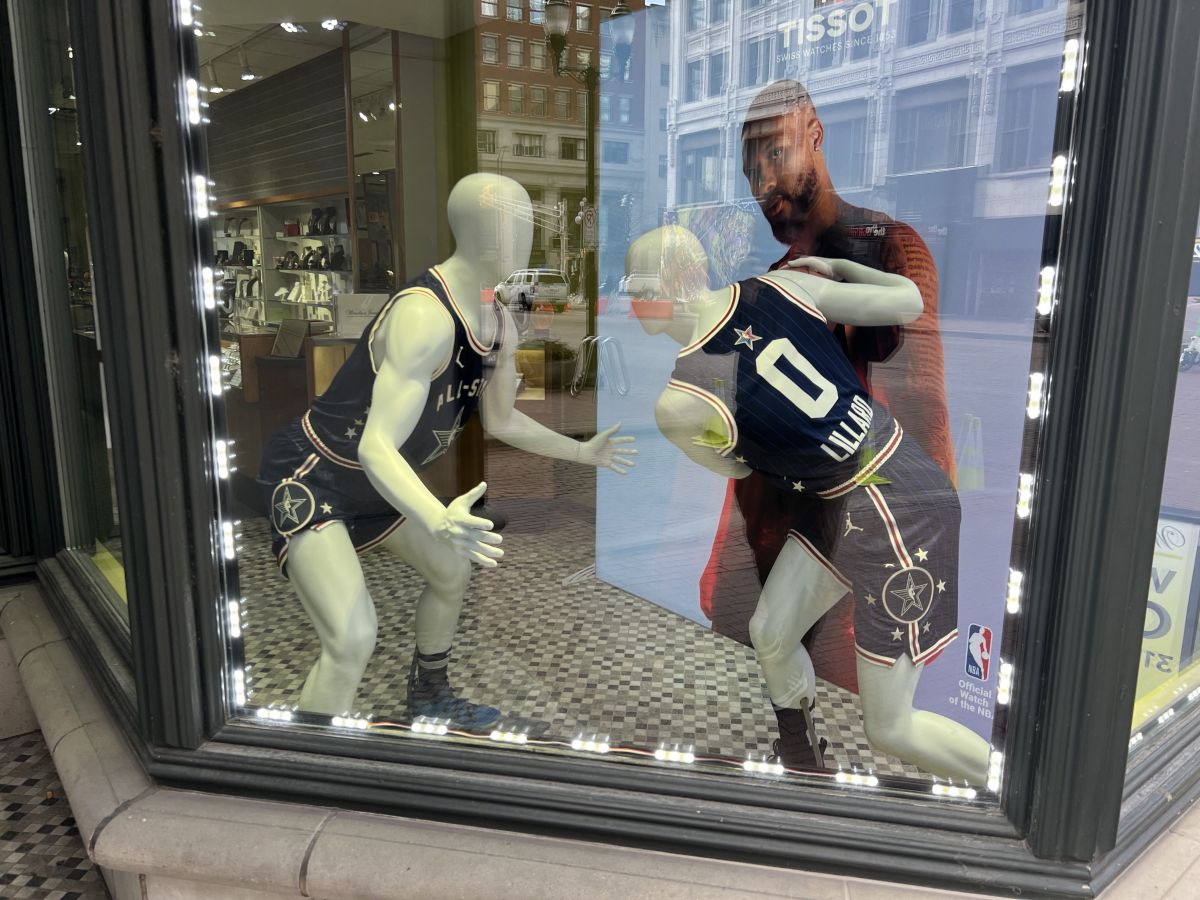 NBA All Star 2024 Signage Up All Around Indianapolis