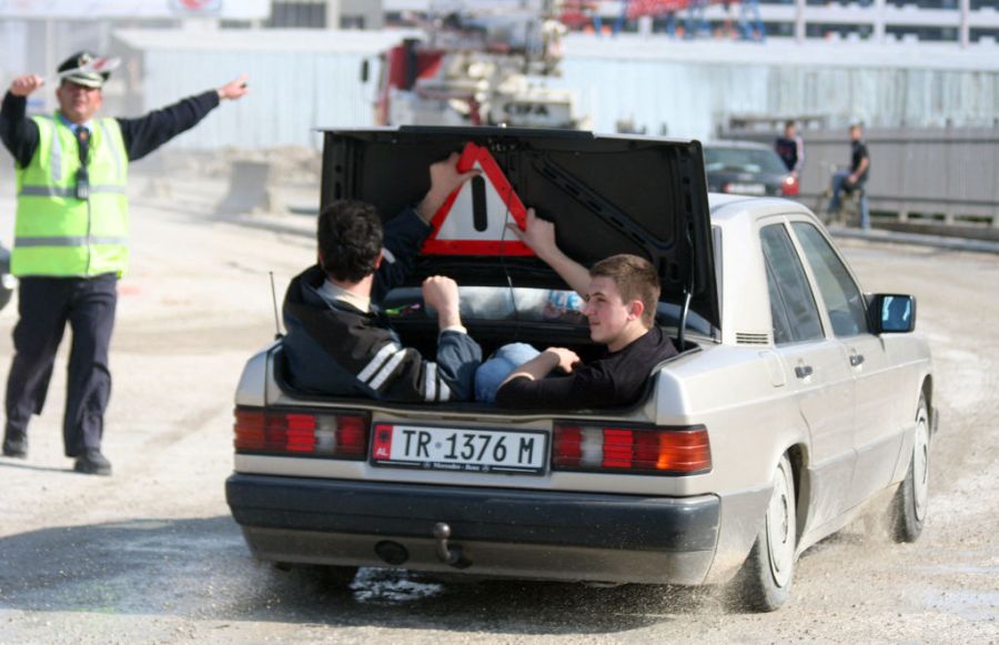 ALBANIA-MILITARY-BLAST