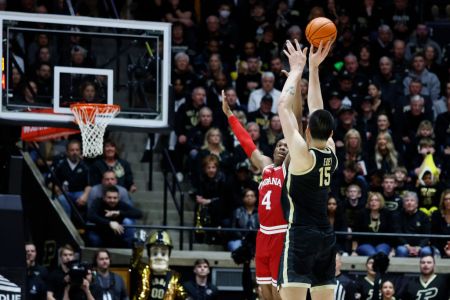 COLLEGE BASKETBALL: FEB 10 Indiana at Purdue