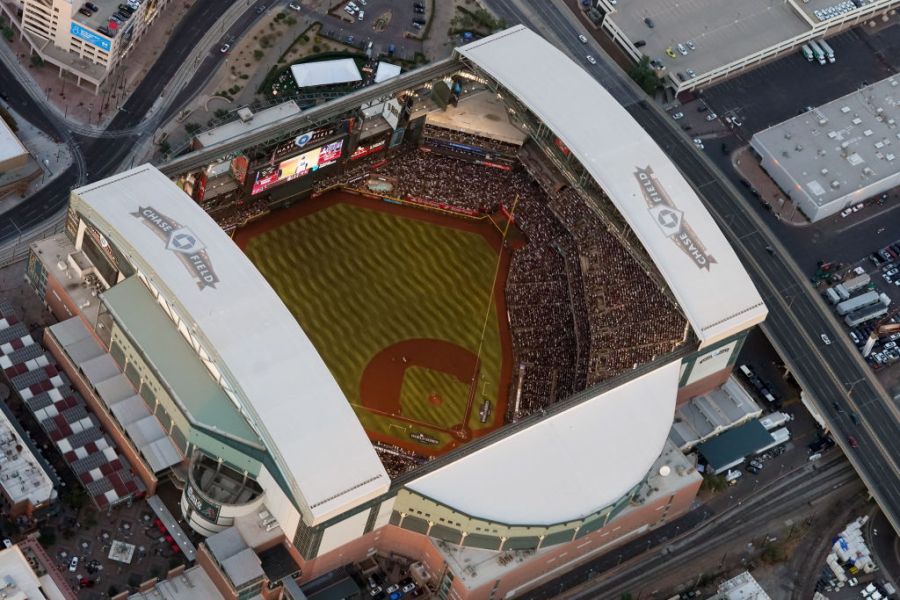World Series - Texas Rangers v. Arizona Diamondbacks - Game Three