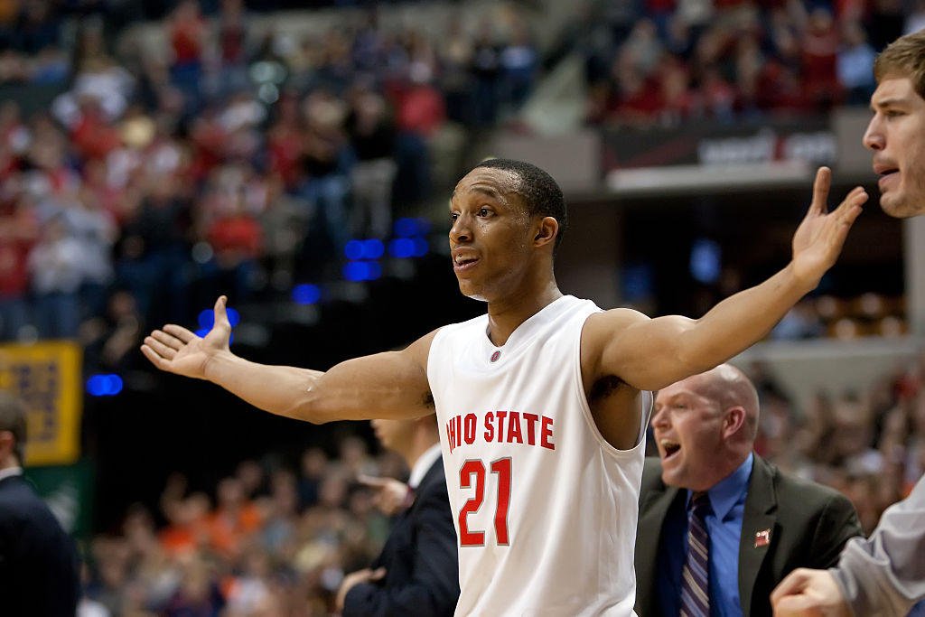 NCAA BASKETBALL: MAR 13 Big Ten Men's Basketball Tournament - Illinois v Ohio State