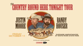 Justin Moore and Randy Houser with special guest Austin Michael, Friday, October 11