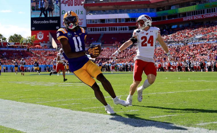 CBS Sports’ Ryan Wilson: Pick No. 15: WR-Brian Thomas (LSU)