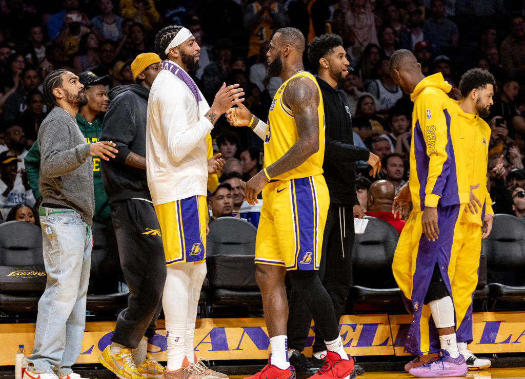 Lakers vs Hawks in Los Angeles, CA