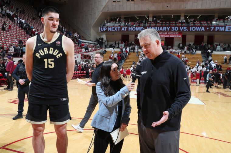 Photos of Zach Edey Because He Is "Just Tall"