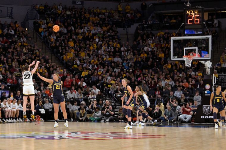 Passed Diana Taurasi for the most career 3-pt FG in NCAA tournament history
