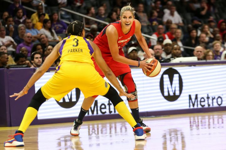 WNBA: JUN 18 Washington Mystics at Los Angeles Sparks