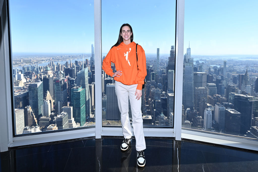 WNBA Draftees Light the Empire State Building
