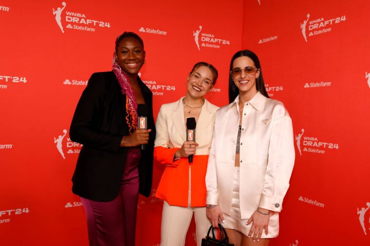 Caitlin Clark's WNBA Draft Experience