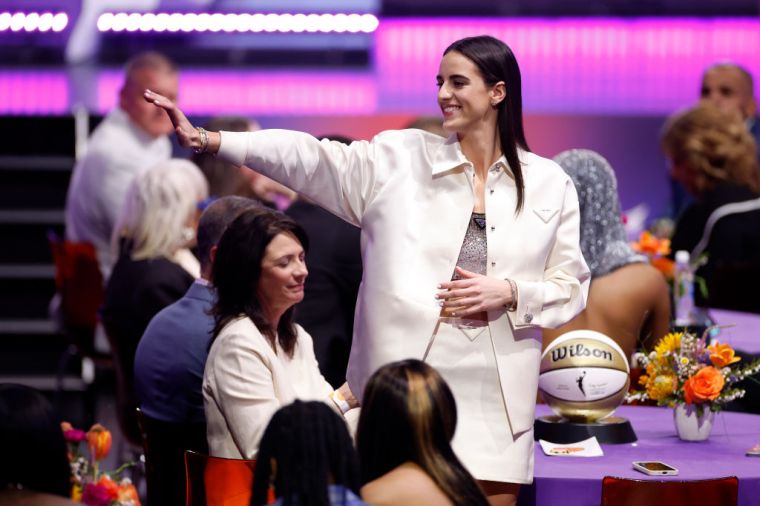 Caitlin Clark's WNBA Draft Experience