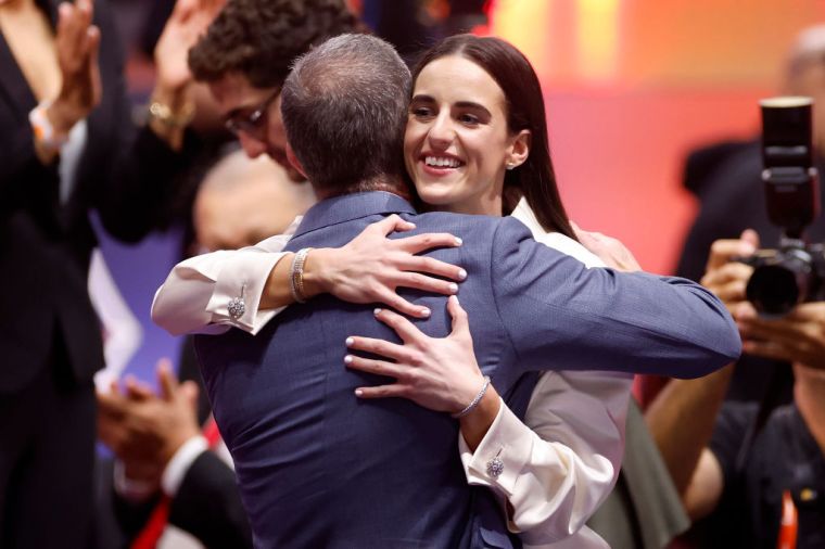 Caitlin Clark's WNBA Draft Experience