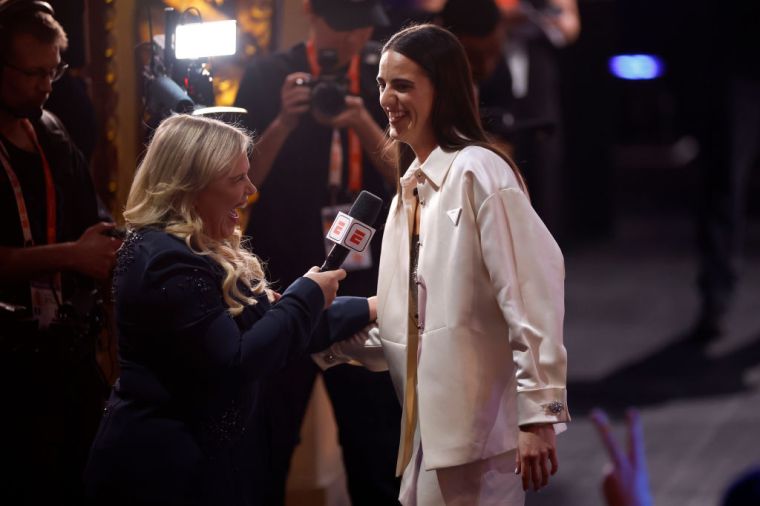 Caitlin Clark's WNBA Draft Experience