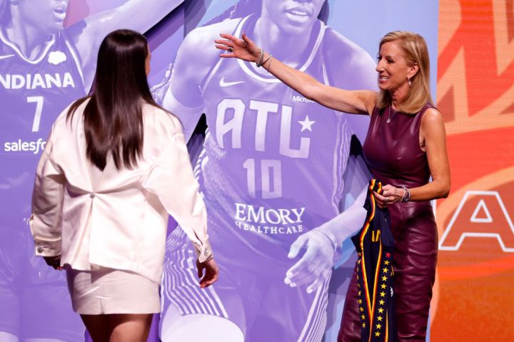 Caitlin Clark's WNBA Draft Experience