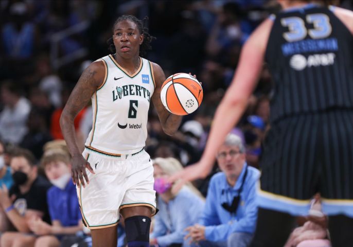 WNBA: AUG 20 Playoffs First Round New York Liberty at Chicago Sky