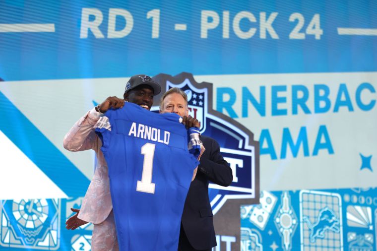 Terrion Arnold | CB | Detroit Lions (via trade with Dallas)