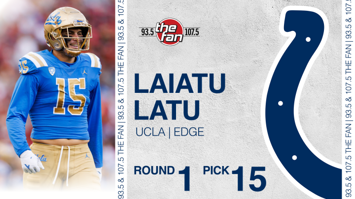 Laiatu Latu | DE | UCLA - Round 1, Pick 15